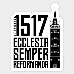 Ecclesia semper reformanda Sticker